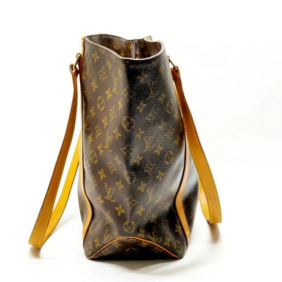 Louis Vuitton LV Shoulder Bag Sac Shopping Brown Monogram 600-053125 - Picture 4 of 13